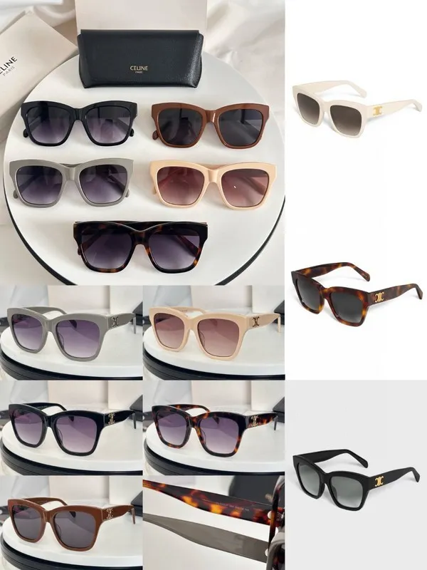 Luxury Designer Celine Inspired Sunglasses - UV Protection Eyewear  Multiple Color Options #A53409