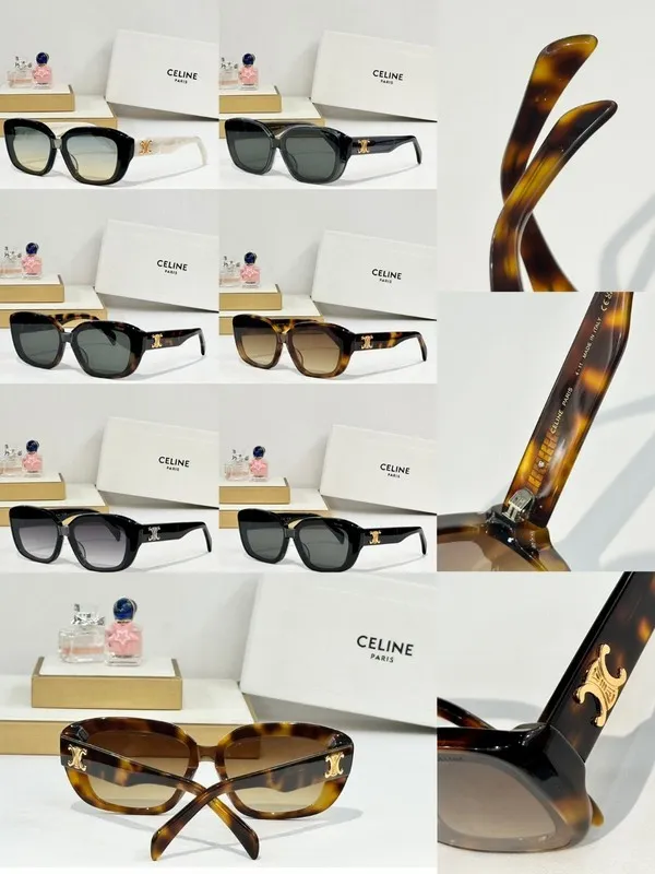 Luxury Designer Celine Inspired Sunglasses - UV Protection Eyewear  Multiple Color Options #A53410