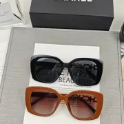 Chanel Sunglasses women' fashion  Rectangle Butterfly glasses #A53473