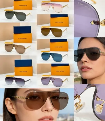 Louis Vuitton AAA Sunglasses original box #A64027