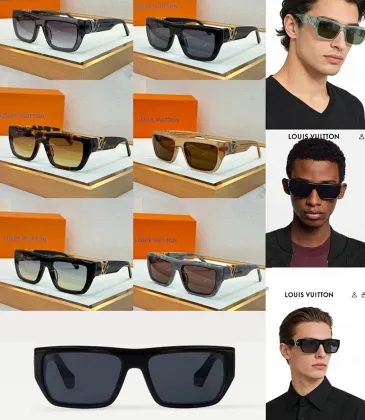 Louis Vuitton AAA Sunglasses original box #A64028