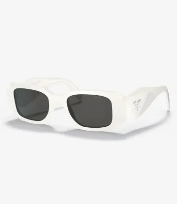 Prada AAA+ Sunglasses White #A32490 Prada AAA+ Sunglasses White #A32490
