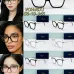 Versace Plain Glasses and original box #A65203