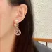 D-ior Tribales Gradient Logo Earrings #A50089
