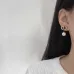 D-ior Tribales Gradient Logo Earrings #A50090