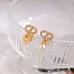 D-ior Tribales Gradient Logo Earrings #A50091