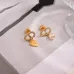 D-ior Tribales Gradient Logo Earrings #A50091