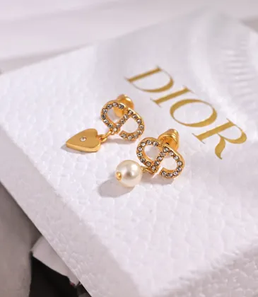 D-ior Tribales Gradient Logo Earrings #A50091