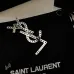Saint Laurent YSL Logo Monogram Designer Brooch Pin #A65947