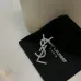 Saint Laurent YSL Logo Monogram Designer Brooch Pin #A65947