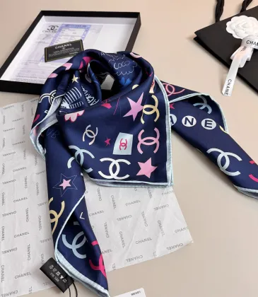 CHANEL Designer Style Neck Scarves Silk Scarves Shawls scarf #A63045 CHANEL Designer Style Neck Scarves Silk Scarves Shawls scarf #A63045