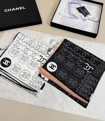 CHANEL Designer Style Neck Scarves Silk Scarves Shawls scarf #A63046 CHANEL Designer Style Neck Scarves Silk Scarves Shawls scarf #A63046