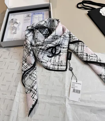 CHANEL Designer Style Neck Scarves Silk Scarves Shawls scarf #A63054 CHANEL Designer Style Neck Scarves Silk Scarves Shawls scarf #A63054