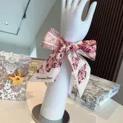 D-ior Scarf Small scarf decorate the bag scarf strap #A48618