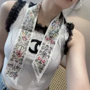 D-ior Scarf Small scarf decorate the bag scarf strap #A48624