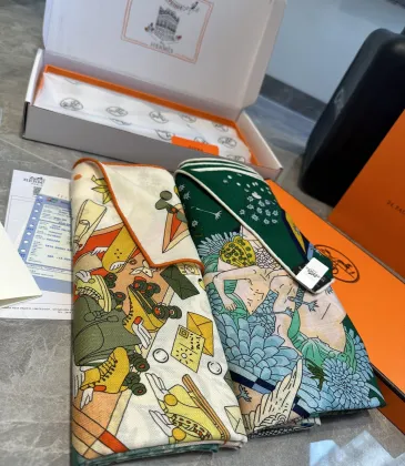HERMES Scarf #A42651 HERMES Scarf #A42651