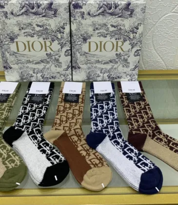 Brand D-ior socks (5 pairs) #999902055