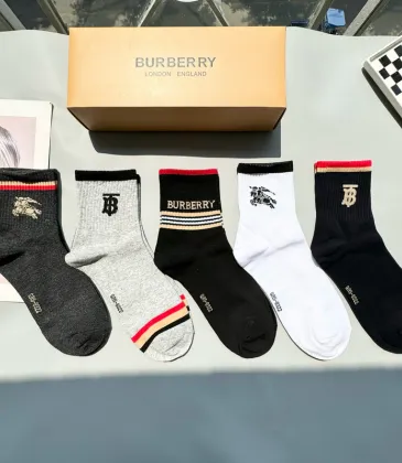 Burberry socks Five pairs per box #A51568