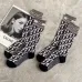 D-ior Monogram Jacquard Calf Socks #A59248