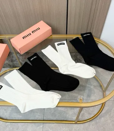 MIUMIU socks Five pairs per box #B68719