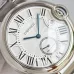 Cartier Blue Balloon Men Watch 1:1 good Black leather strap #A65822