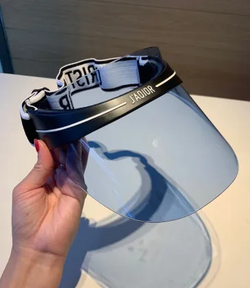 D-ior Visor fashion hollow hat Quality resin fabric light #9874011