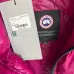 Canada Goose Black logo Cypress Puffer Series Fitted Solid Color Glossy High Neck Sleeveless Windproof Down Jacket #A57848