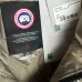 Canada Goose Black logo Cypress Puffer Series Fitted Solid Color Glossy High Neck Sleeveless Windproof Down Jacket #A57853