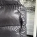 Canada Goose Black logo Cypress Puffer Series Fitted Solid Color Glossy High Neck Sleeveless Windproof Down Jacket #A57854