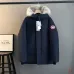 Canada Goose Expedition Parka, Black Navy Cream Grey #B68773