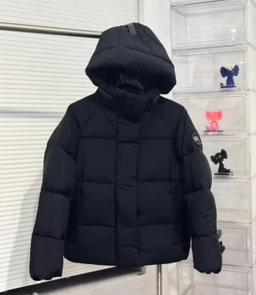 Canada Goose Hooded Down Jacket Lightweight Quilted Design with Contrast Accents Luxury Winter Insulated Outerwear for Men/Women #A57868