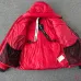 Canada Goose Hooded Down Jacket, White Red Navy Black #B68771