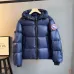 Canada Goose Hooded Down Jacket, White Red Navy Black #B68771