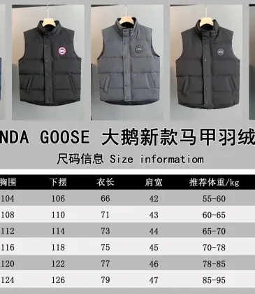 Canada Goose Men's Stand Collar Sleeveless Down Puffer Vest #B68785