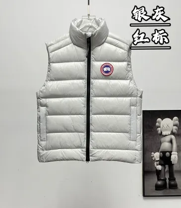 Canada Goose New Arrival Stand-Collar Down Vest for Women/Men Winter Essential Luxury Outerwear #A57857