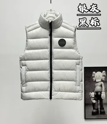 Canada Goose New Arrival Stand-Collar Down Vest for Women/Men Winter Essential Luxury Outerwear #A57858