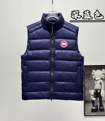 Canada Goose New Arrival Stand-Collar Down Vest for Women/Men Winter Essential Luxury Outerwear #A57859