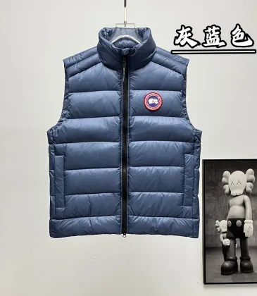 Canada Goose New Arrival Stand-Collar Down Vest for Women/Men Winter Essential Luxury Outerwear #A57860