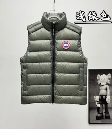 Canada Goose New Arrival Stand-Collar Down Vest for Women/Men Winter Essential Luxury Outerwear #A57862