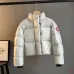 Canada Goose Women Short Puffer Down Jacket, Black White #B68779