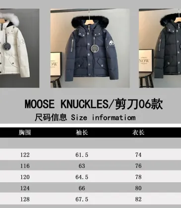 Moose Knuckles Men's Short Fur Hooded Down Puffer Jacket #B68791