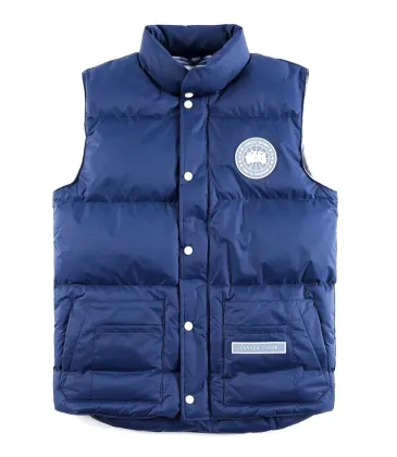 Sale Canada Goose White Label Glacier Down Vest  Luxury Lightweight Insulated Outerwear #A57866