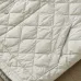 Moncler Men’s Mandarin‑Collar Diamond‑Quilted Gilet Vest, Black, Navy &amp; White #B67680