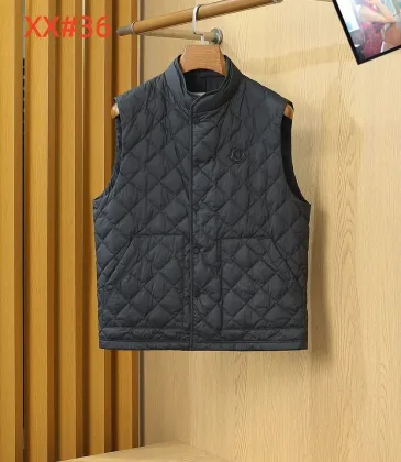 Prada Men’s Stand‑Collar Diamond‑Quilted Gilet Vest, Black &amp; Grey #B67681