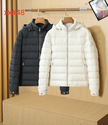 Moncler Lightweight Hooded Down Puffer Jacket, Black &amp; White #B67668