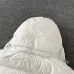 Moncler Maya Matte Hooded Down Jacket, Light Blue White Pink Black #B68770