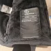Moncler Stand‑collar Button‑zip Down Jacket, Black #B68303