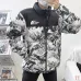 The North Face 4th Gen Snow Mountain Print Stand Collar Puffer Cotton Jacket Unisex #B68800