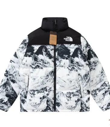 The North Face 4th Gen Snow Mountain Print Stand Collar Puffer Cotton Jacket Unisex #B68800