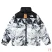 The North Face 4th Gen Snow Mountain Print Stand Collar Puffer Cotton Jacket Unisex #B68800